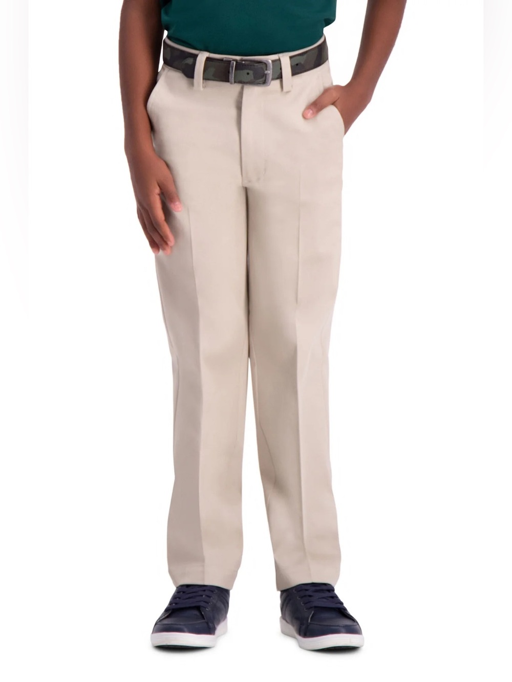 Haggar boys no iron khakis
